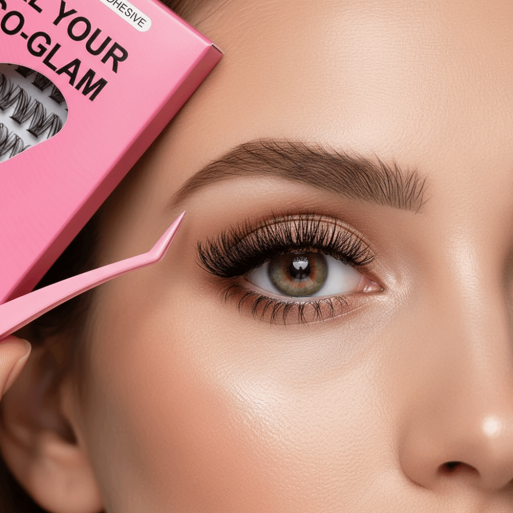 Eyelash Extension Look - 내추럴 룩 DIY 속눈썹 연장 키트