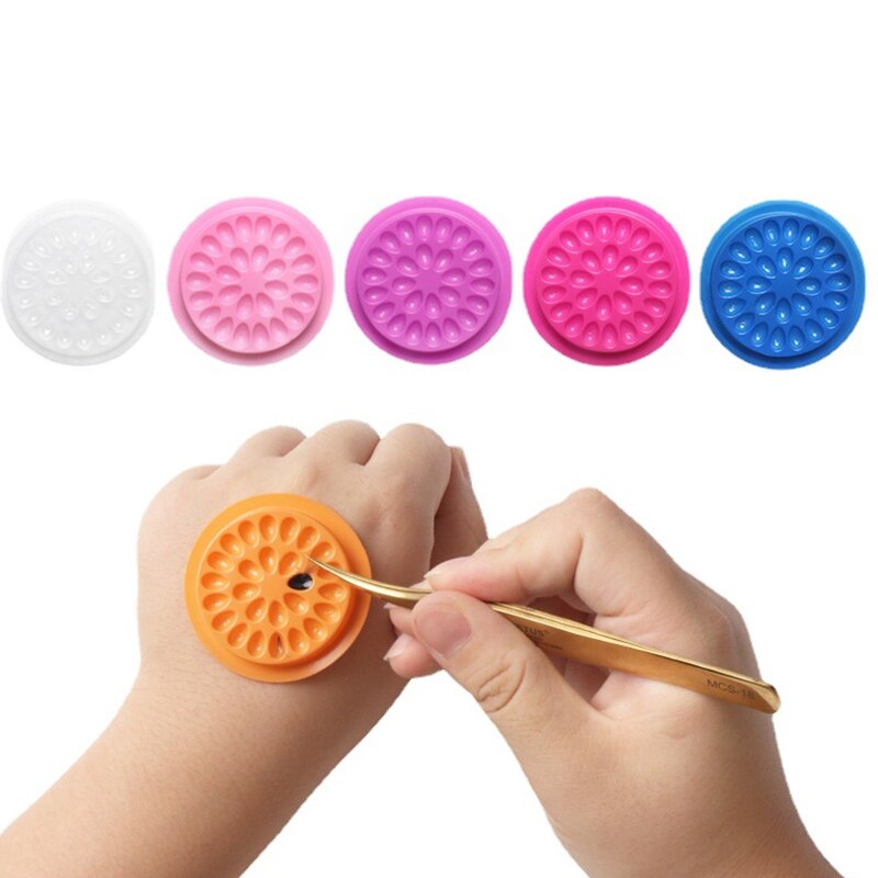 Eyelash Extension Jakarta - 100pcs 속눈썹 접착제 홀더 속눈썹 연장
