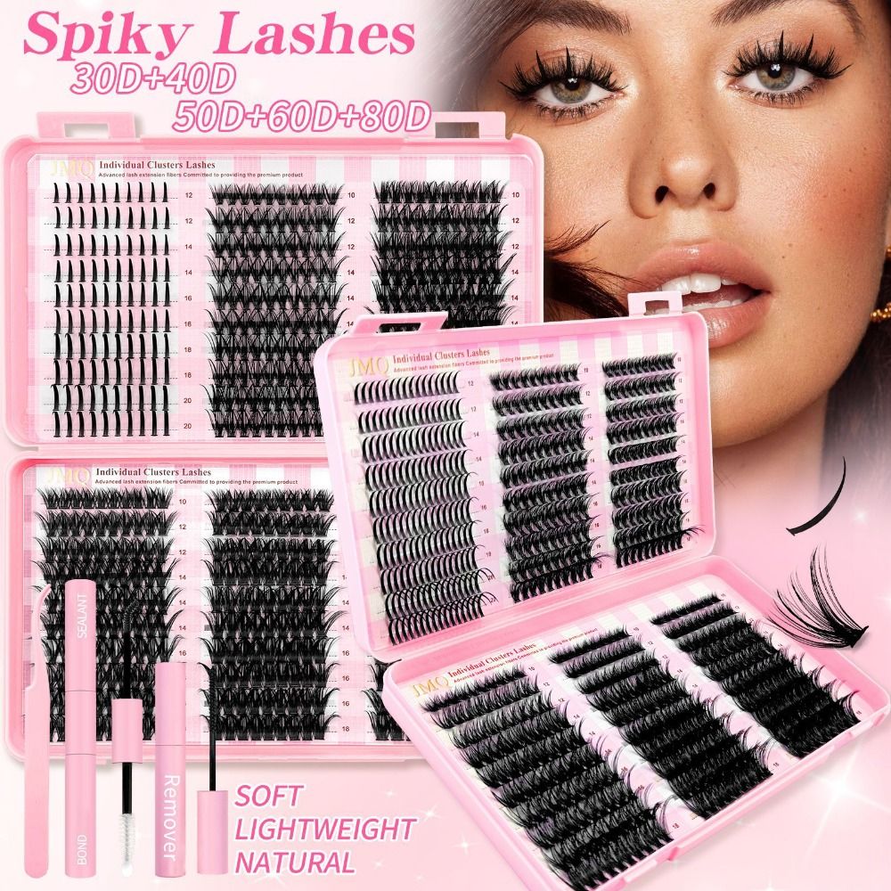 Eyelash Extension Look - 9-16mm 길이 인조 속눈썹 3D 볼륨