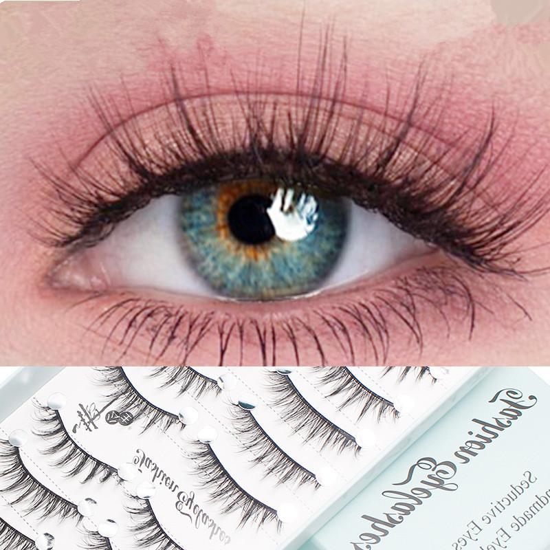 Eyelash Extension Cat Eye Wispy - 10쌍 천연 롱 위스피 캣아이 인조