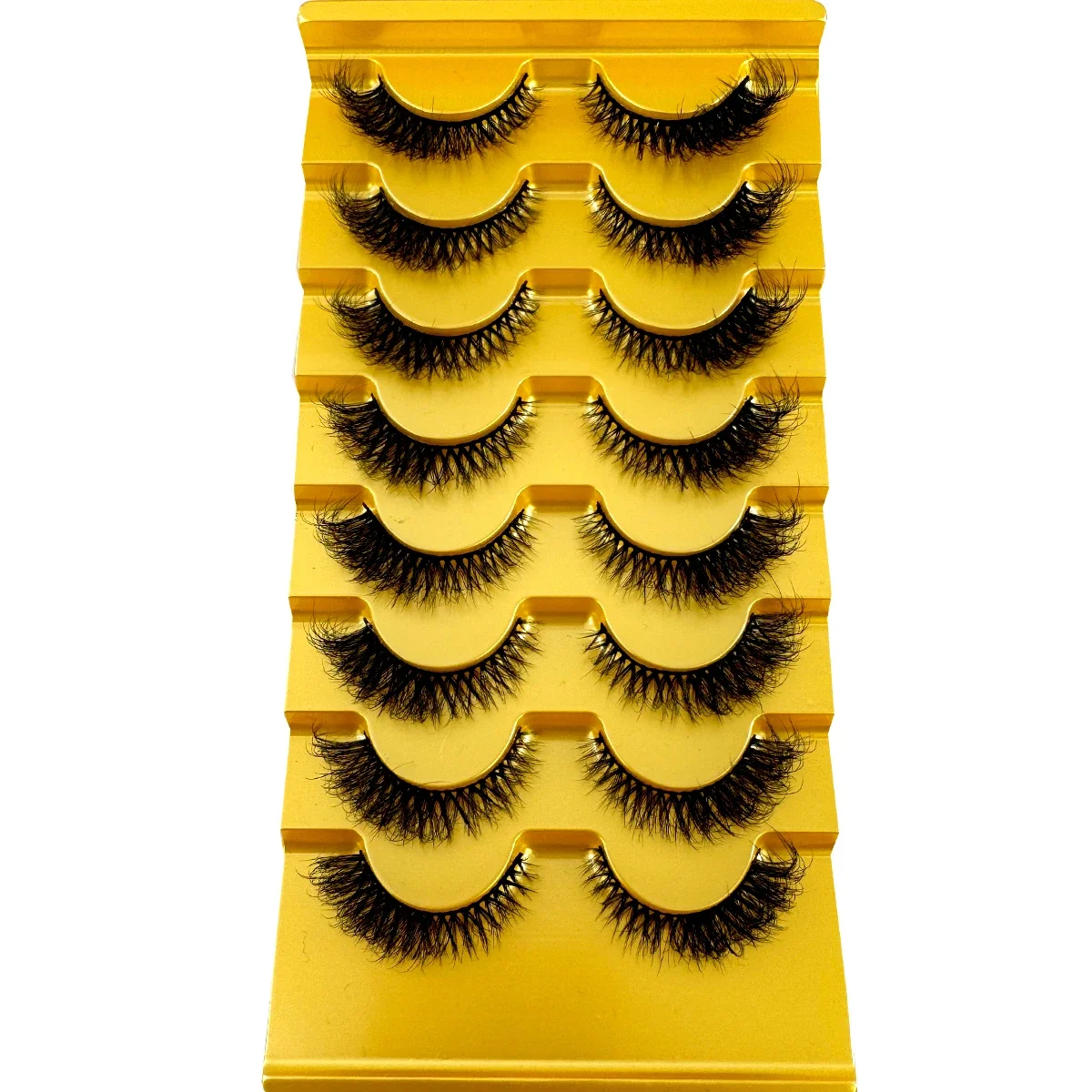 AMSDCN 새로운 8쌍의 고양이 눈 속눈썹 5d 푹신 - Eyelash Extension Cat Eye Wispy 리뷰 및 가격