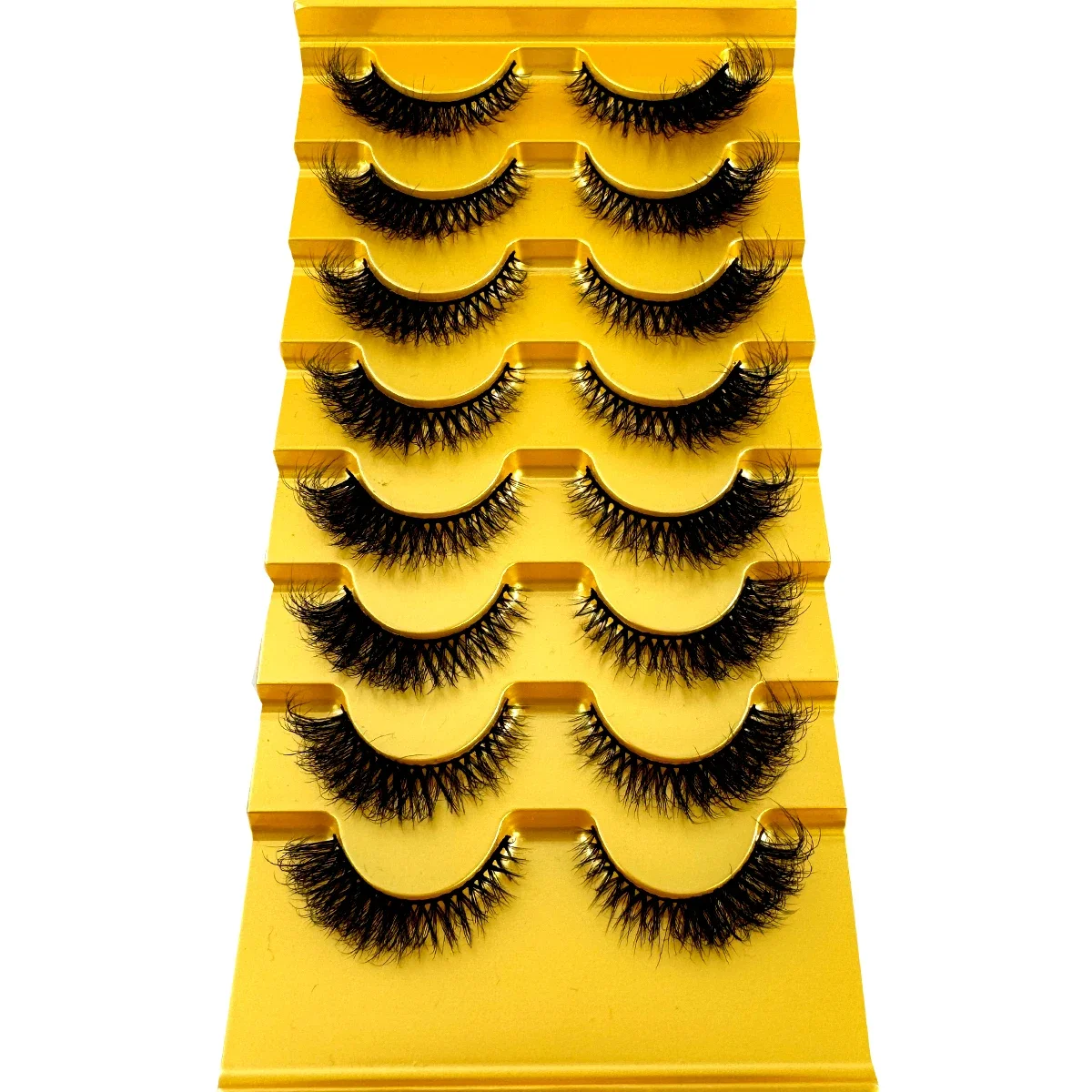 AMSDCN 새로운 8쌍의 고양이 눈 속눈썹 5d 푹신 - Eyelash Extension Cat Eye Wispy 리뷰 및 가격