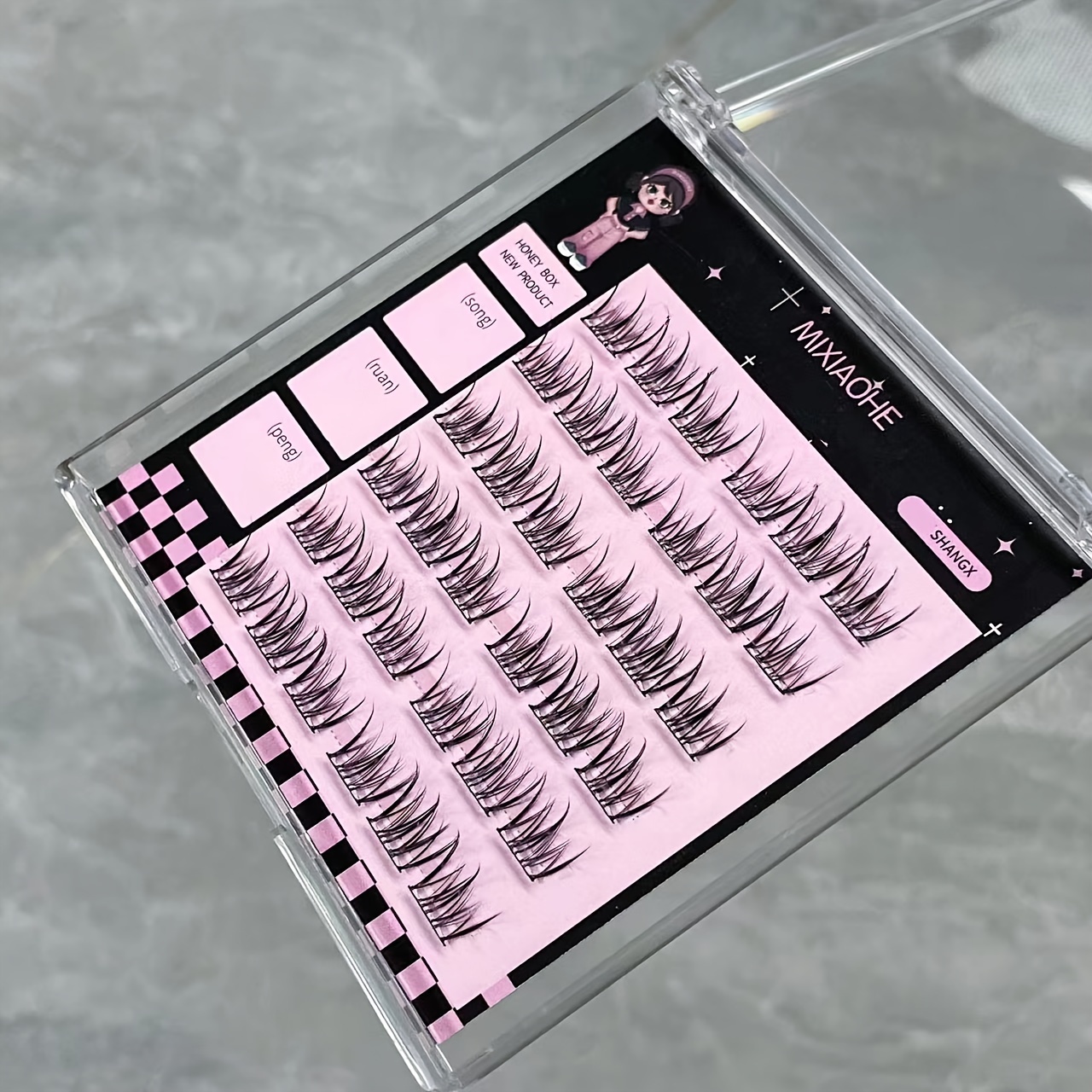 믹시아오허 코리안 퓨어 스타일 클러스터 속눈썹 36개  - Eyelash Extension Korean 리뷰 및 가격