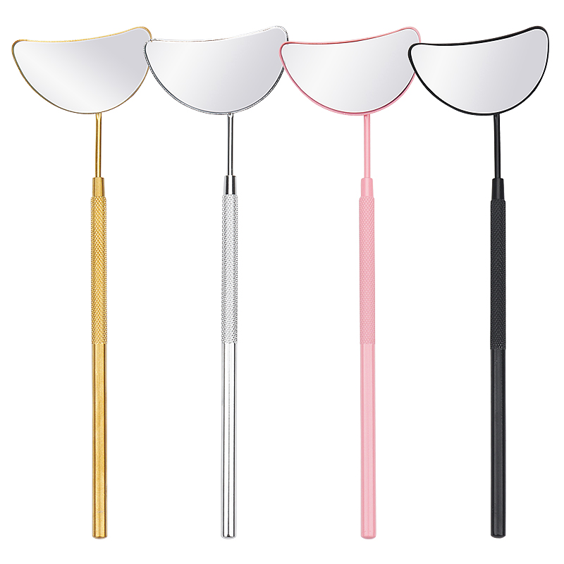 1pcs 속눈썹 연장 거울 달 모양의 분리형 스테인레스 - Eyelash Extension Jakarta 리뷰 및 가격