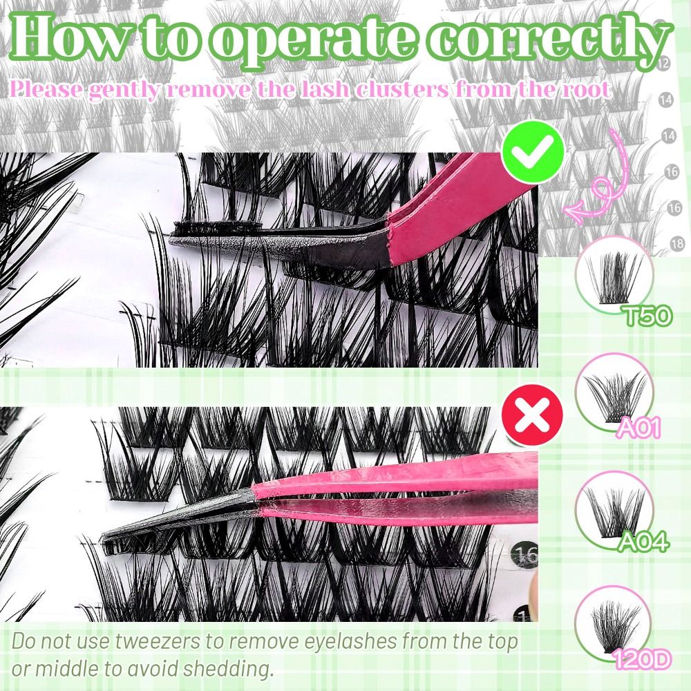 내추럴 룩 인조 속눈썹 본드 앤 씰 클러스터 디자인 3 - Eyelash Extension Look 리뷰 및 가격