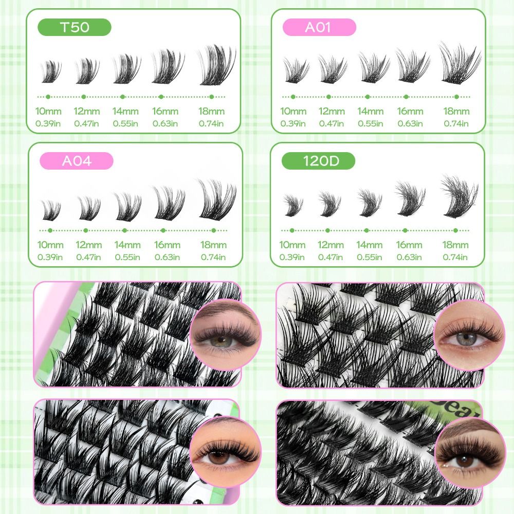 내추럴 룩 인조 속눈썹 본드 앤 씰 클러스터 디자인 3 - Eyelash Extension Look 리뷰 및 가격