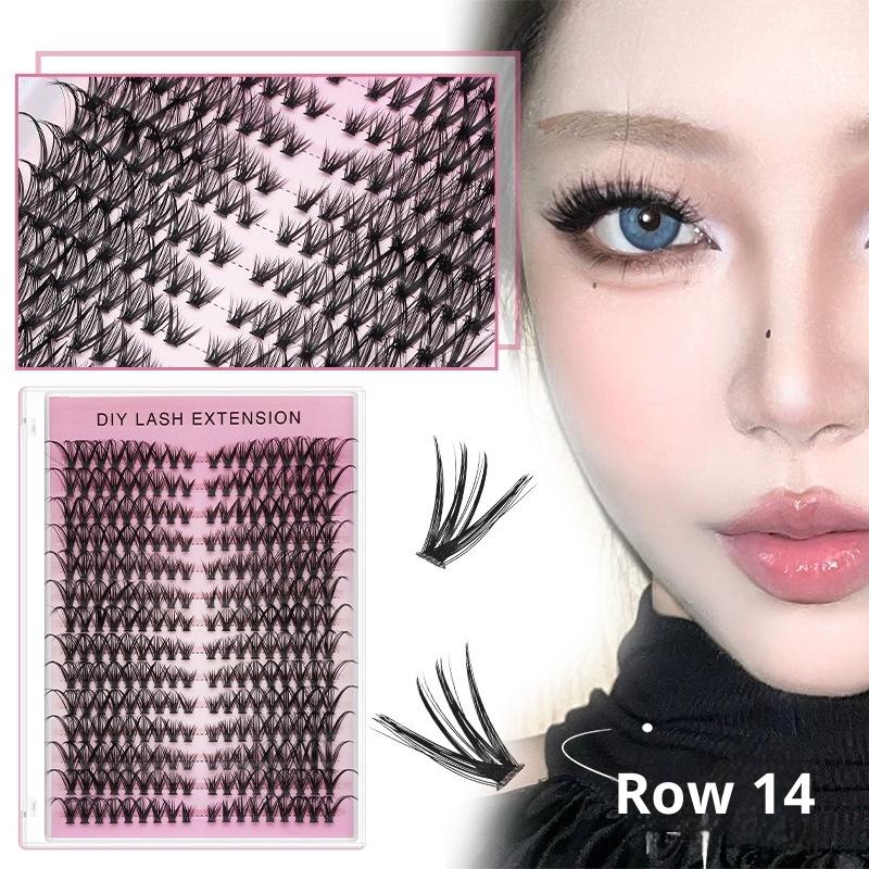 20개 DIY 인조 속눈썹 연장 개별 클러스터 부드러운 - Eyelash Extension Look 리뷰 및 가격