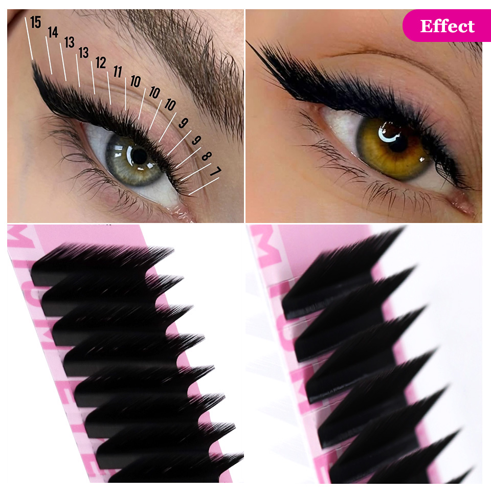 Aguud 소프트 내추럴 매트 블랙 인조 속눈썹 0.0 - Eyelash Extension Korean 리뷰 및 가격