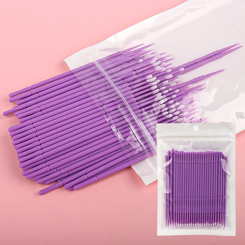 100개/봉지 대나무 속눈썹 연장 클리닝 면봉 래쉬 리 - Eyelash Extension Jakarta 리뷰 및 가격