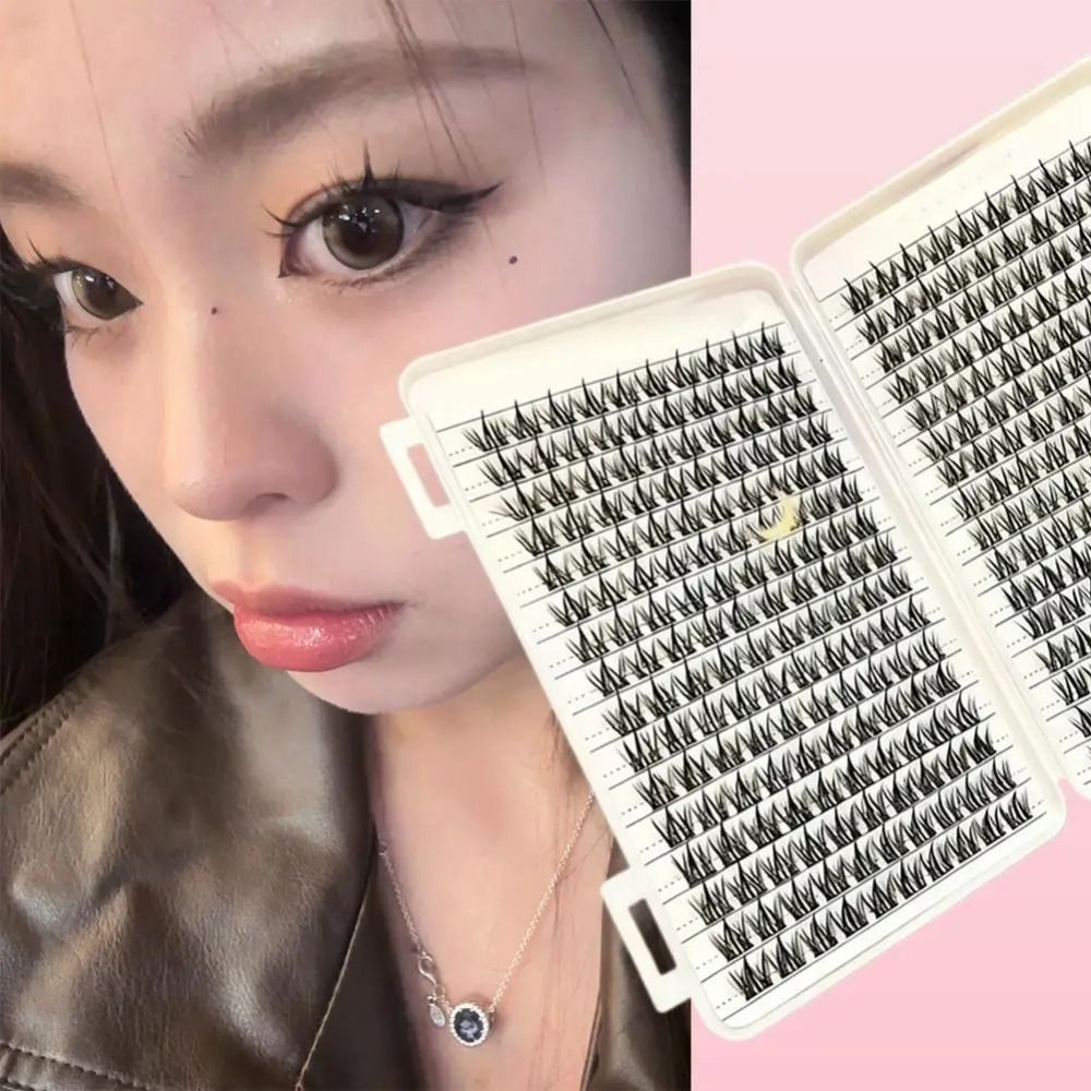 자연스러운 룩의 인조 속눈썹 본드 앤 실 클러스터 디자 - Eyelash Extension Look 리뷰 및 가격