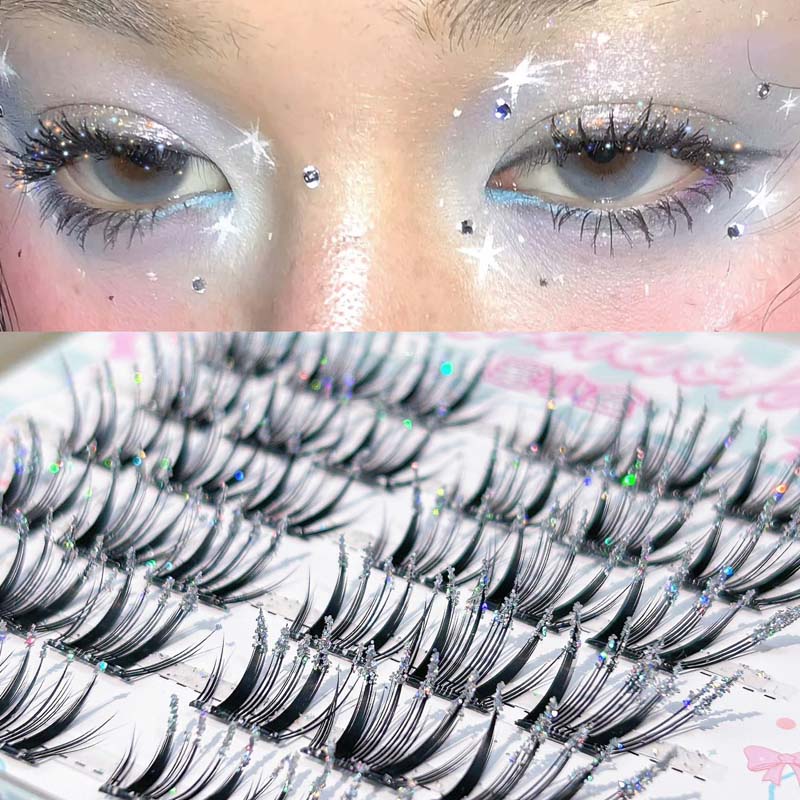 믹시아오허 한국 스타일 셀프 접착 다이아몬드 속눈썹 별 - Eyelash Extension Korean 리뷰 및 가격