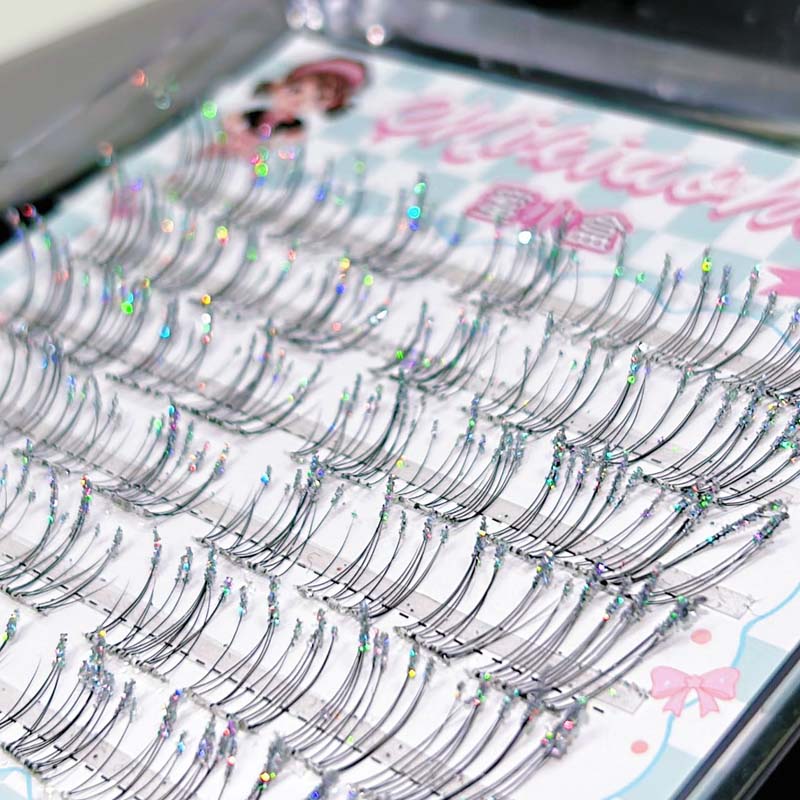 믹시아오허 한국 스타일 셀프 접착 다이아몬드 속눈썹 별 - Eyelash Extension Korean 리뷰 및 가격