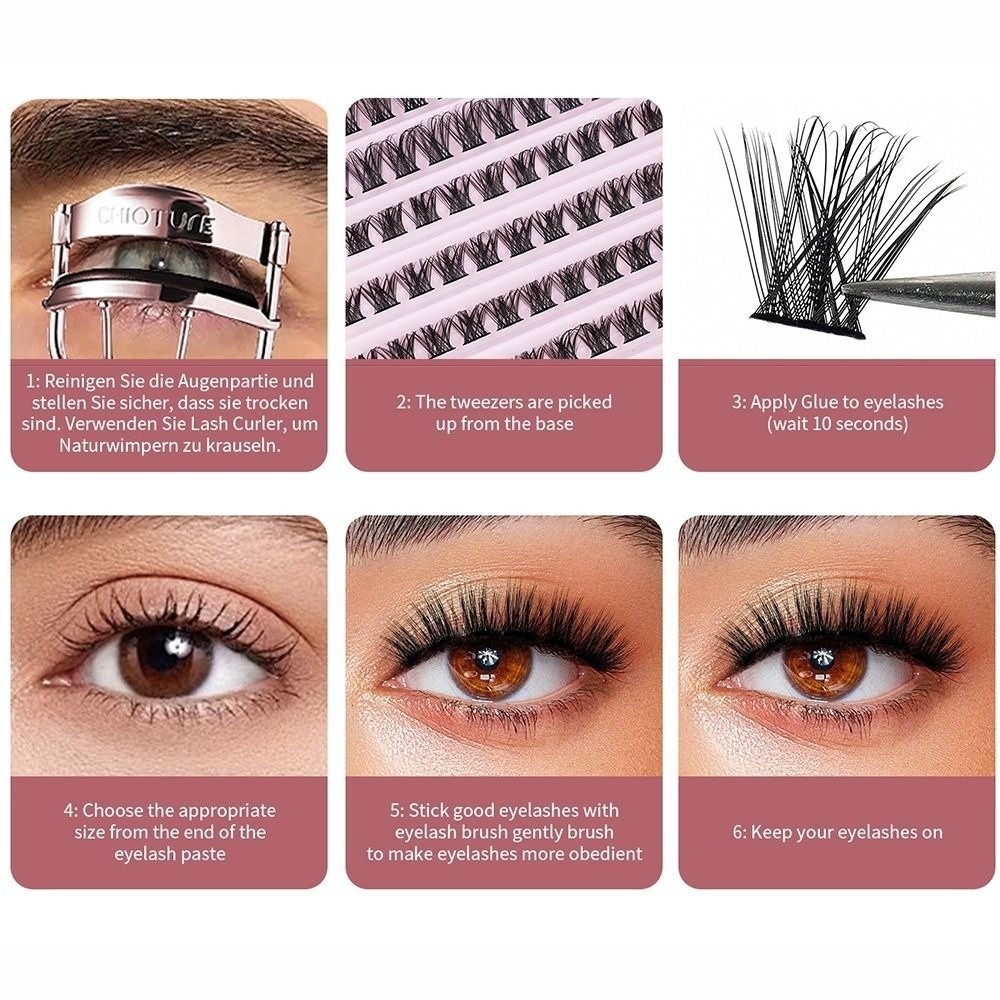 고품질 본드 및 실드 인조 속눈썹, 자연스러운 스타일, - Eyelash Extension Look 리뷰 및 가격
