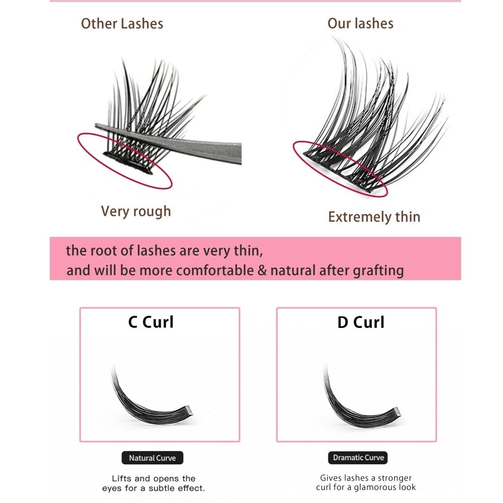 내추럴 룩 DIY 속눈썹 연장 키트 풍성한 무접착 인조 - Eyelash Extension Look 리뷰 및 가격