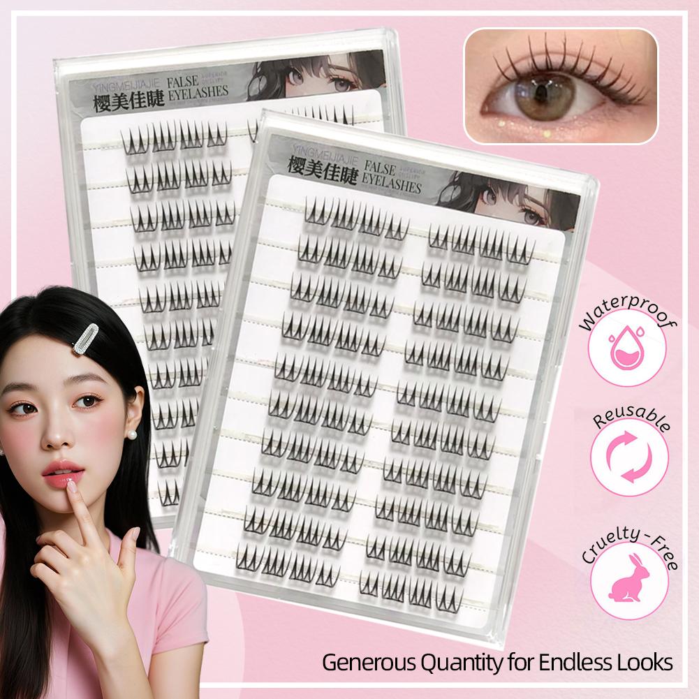 U자형 무접착 인조 속눈썹 대용량 한국 스타일 투명 단 - Eyelash Extension Korean 리뷰 및 가격