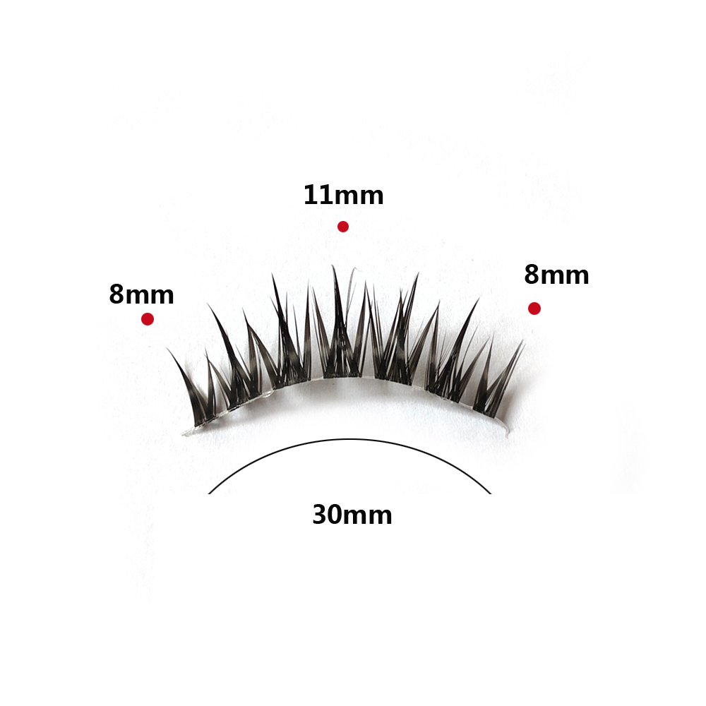 5 쌍 자연 고양이 눈 가짜 속눈썹 포토 제닉 눈 속눈 - Eyelash Extension Cat Eye Wispy 리뷰 및 가격