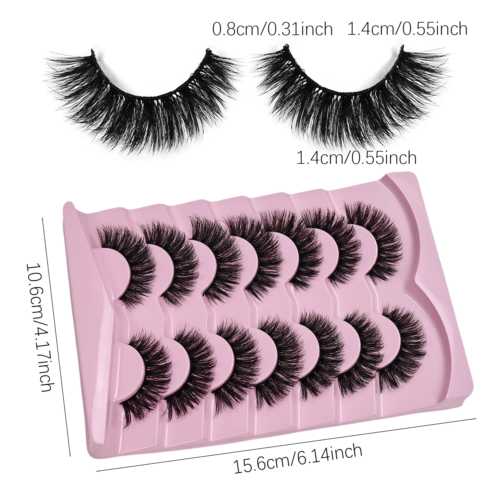 고양이 속눈썹 볼륨 가짜 솜털 속눈썹, D 컬 스트립, - Eyelash Extension Cat Eye Wispy 리뷰 및 가격