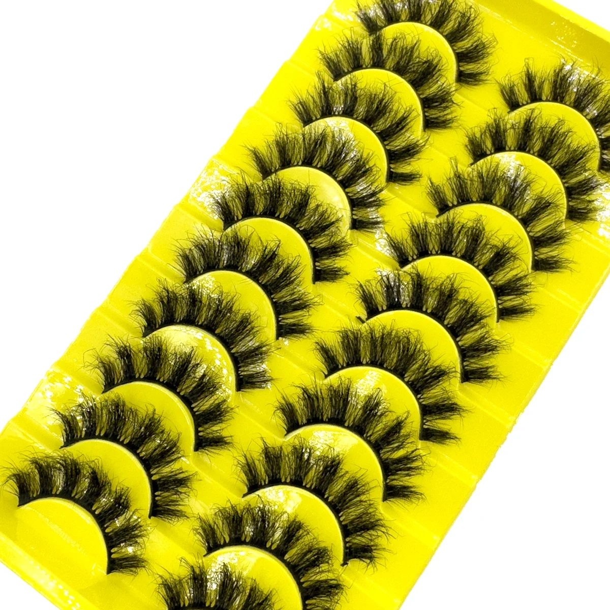 HBZGTLAD새로운 3D 가짜 속눈썹 볼륨 캣아이 속 - Eyelash Extension Cat Eye Wispy 리뷰 및 가격