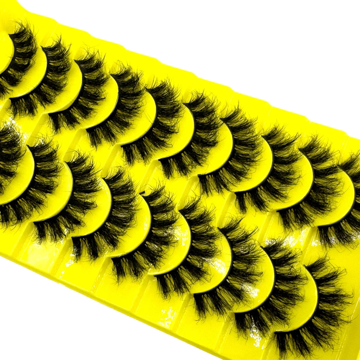 HBZGTLAD새로운 3D 가짜 속눈썹 볼륨 캣아이 속 - Eyelash Extension Cat Eye Wispy 리뷰 및 가격
