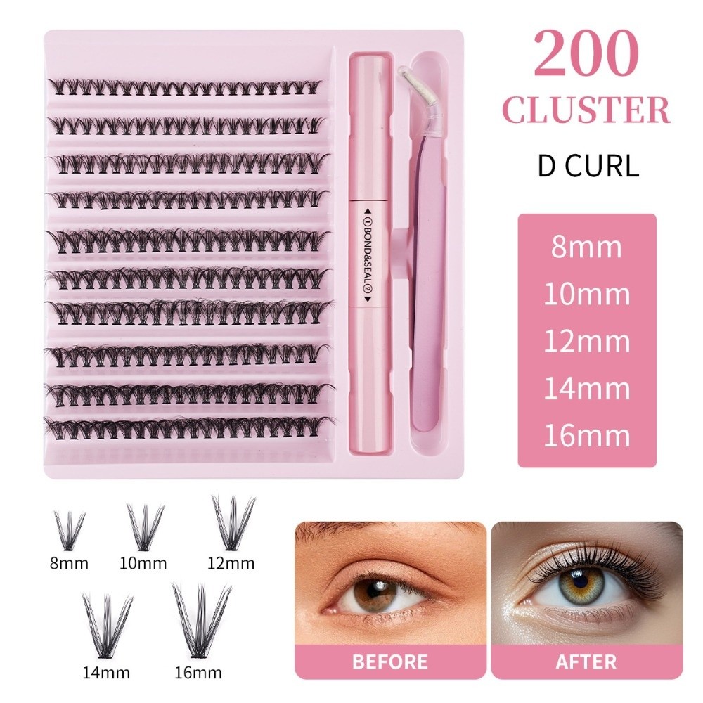 고품질 본드 및 실드 인조 속눈썹, 자연스러운 느낌의  - Eyelash Extension Look 리뷰 및 가격