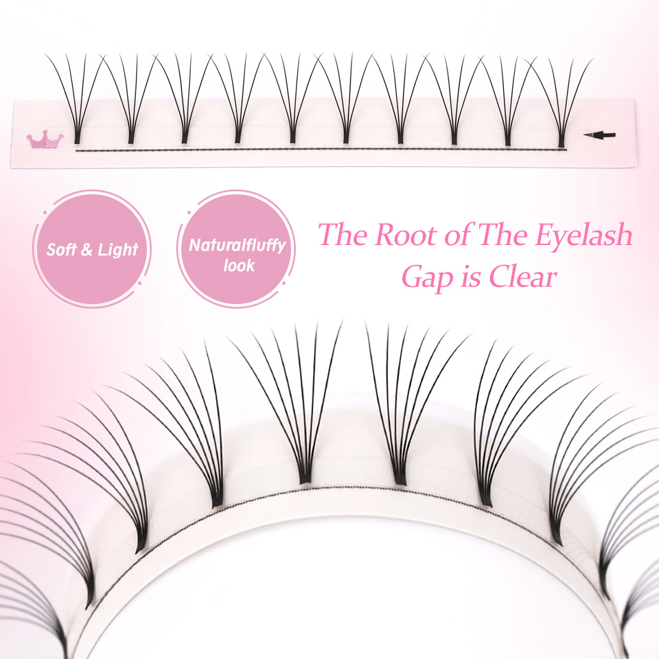 루자드 프리메이드 볼륨 팬즈 숏 스템 러시안 볼륨 속눈 - Eyelash Extension Korean 리뷰 및 가격
