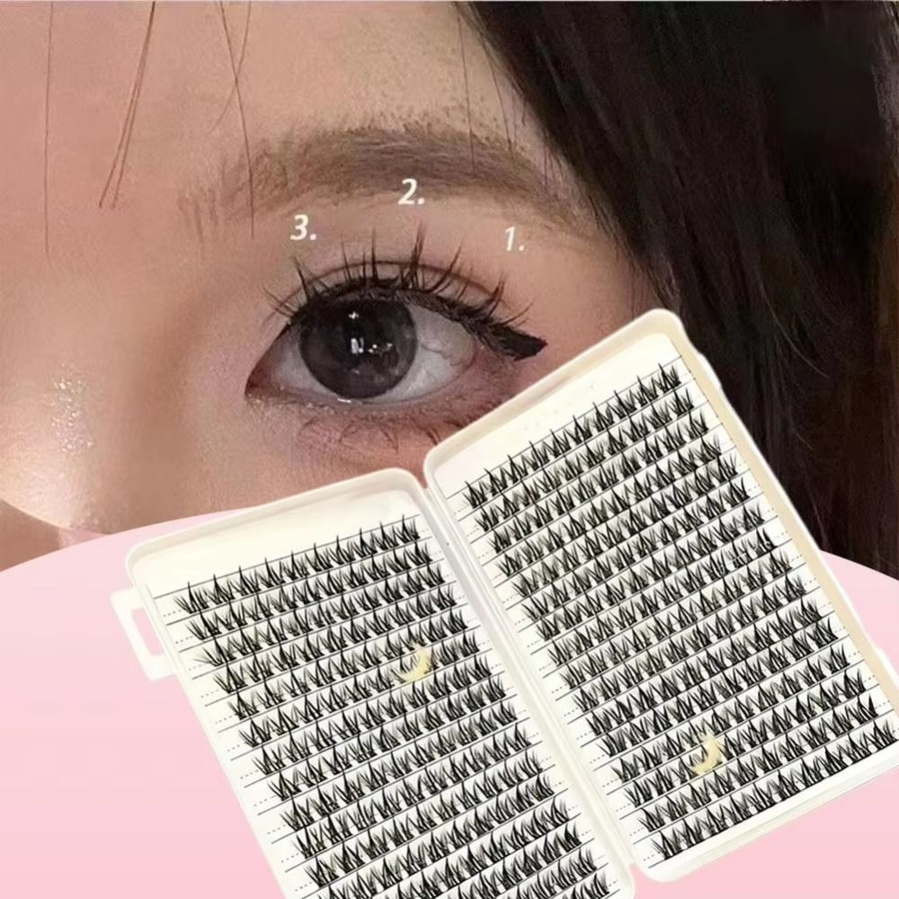 내추럴 룩 인조 속눈썹 위스피 스타일 클러스터 디자인  - Eyelash Extension Look 리뷰 및 가격